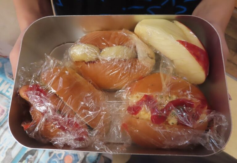 はじめてのお弁当作り